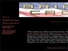 Tablet Screenshot of brianscache.com